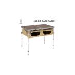 折りたたみテーブル DOD ディーオーディー グッドラックテーブル TB4-685-TN タン アウトドアテーブル 送料無料