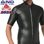 半袖タッパー 2mm 2025モデル ANDNEWYOU ウエットスーツ メンズ 2ミリ ウェットスーツ タッパー サーフィン メンズ 大きいサイズ サーフィン マリンスポーツ