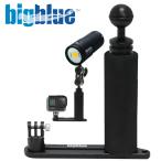 BIGBLUE большой голубой GoPro tray & одиночный рукоятка основа arm подводный свет GOPRO фиксация зажим дайвинг подводный камера адаптор стробоскоп 