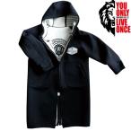QUAKYSENSEke- ключ чувство FLASHY LONG COAT длинное пальто tour coat лодка пальто морской пальто LEC220 мокрый пальто 