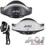 AOI UWL-03 ワイドアングルコンバージョンレンズ 0.73X GoPro 広角レンズ ワイドレンズ レンズ ハウジング 水中カメラ フィッシュアイ ダイビング 21390 21391