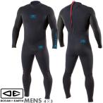 OCEAN&EARTH MENS STEAMER 4/3mm ウェットスーツ メンズ フルスーツ 4×3ミリ ウエットスーツ ジャーフル ウェットスーツ サーフィン オーシャン&アース