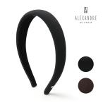 アレクサンドル ドゥ パリ カチューシャ サテン ヘアアクセサリー ヘッドバンド 髪どめ フランス製 ALEXANDRE DE PARIS レビュー