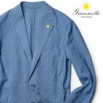 ジャンネット ジャケット シャンブレー シャツジャケット Giannetto メンズ イタリア製　レビュー【返品不可】