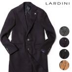 【149800円→119840円】ラルディーニ チェスターコート ウール メルトン 秋冬 シングル ブートニエール LARDINI【返品不可】