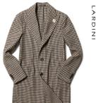 ラルディーニ チェスターコート ピークドラペル 千鳥格子 ハウンドトゥース AW EASY アウター LARDINI