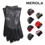 メローラ 手袋 メンズ ナッパレザー ｘ カシミア グローブ MEROLA