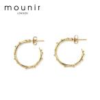 MOUNIR ピアス ループ型 14K