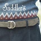 サドラーズ ベルト スエード ダブルリング 3cm SADDLERS レビュー
