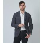 [ время ограничено распродажа l50%OFF][junhashimotol Jun - si Moto ]LIGHT 2B JACKET -STRETCH GREN CHECK- жакет выставить в клетку [1032510007]