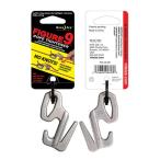 ナイトアイズ NITEIZE Figure 9 Rope Tightener シルバー Lサイズ フィギュア9ロープタイトナー 結束具