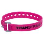 タイタンストラップ TITAN STRAPS 18インチ（46cm） ピンク 梱包 まとめ 固定 運搬 引越し TS-0918-FP