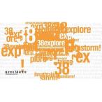 a... соответствует 20%OFF распродажа miya Explorer 38explore 38-kT Dress up Sticker Vermilion