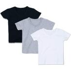 ROMPERINBOXベビー服 tシャツ ｖネック 無地 3枚セット 赤ちゃん 綿100％ 可愛い シンプル 男の子 女の子 トップス 肌着 北欧風