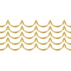  Poe погреб tsu транскрипция бумага DOT GARLAND LINE( точка Galland линия * металлик Gold )