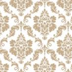 ショッピング無くなり次第終了 ポーセラーツ 転写紙 模様 DAMASK (M) (ダマスク・ベージュ)  (無くなり次第終了)