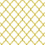 ポーセラーツ 転写紙 模様 STYLISH MOROCCAN (スタイリッシュモロッカン・ブライトゴールド) (無くなり次第終了)