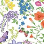 ポーセラーツ 転写紙 花柄 バタフライ BRILLIANT FLOWER (ブリリアントフラワー)