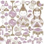  Poe погреб tsu транскрипция бумага Hinamatsuri девочка персик. ..GIRL*S FESTIVAL( девушки фестиваль )