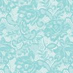 Poe погреб tsu транскрипция бумага узор LACE ( гонки ) Tiffany голубой голубой бледно-голубой 