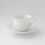 ポーセラーツ 白磁 食器 カップ&amp;ソーサー セット コーヒーカップ ティーカップ プロシアカップ＆ソーサー　(無くなり次第終了)