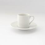 ポーセラーツ 白磁 食器 白い食器 コーヒーカップ ソーサー ティーカップ トッカータデミタスカップ&amp;ソーサー(ホワイト)