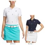 アディダス（adidas）（レディース） ゴルフウェア PLAY モノグラム半袖ポロシャツ YY439 HA0182 HA0183