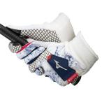  Mizuno (MIZUNO)( женский ) Golf перчатка защищающий от холода теплоизоляция повышение температуры смартфон соответствует breath Thermo перчатки обе рука для sa-ma рукоятка 5MJWB25201