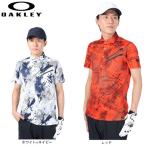 オークリー(OAKLEY)(メンズ)ゴルフウェア 吸汗 速乾 NOISY TONE 半袖シャツ FOA405133