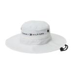 トミーヒルフィガーゴルフ（TOMMY HILFIGER GOLF）（メンズ）ゴルフ ネックガード付き アドベンチャーハット THMB3F11-WHT