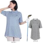 エピキュール(epicure)(レディース)ゴルフウェア 吸汗 速乾 半袖チュニックシャツ UVカット 消臭 155-28540