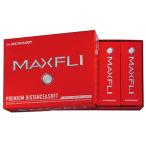 マックスフライ（MAXFLI）（メンズ）ゴルフボール ダース(12個入り)  MAXFLI WH 12ケ