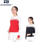 ROSASEN( женский ) Golf одежда A-Line рукав Logo bai цвет вязаный 048-19911