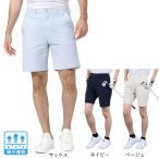 ROSASEN（メンズ）ゴルフウェア 吸水速乾 エコサッカーストライプショートパンツ 044-71443