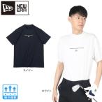 ショッピングニューエラ ニューエラ（NEW ERA）（メンズ、レディース）ゴルフ モックネック 半袖 鹿の子 ミッドネック Tシャツ サークル OOTTF 14109052/14109053