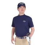 ショッピング接触冷感 キャロウェイ（CALLAWAY）（メンズ）ゴルフウェア 接触冷感 半袖モックネックシャツ C24134126-1120