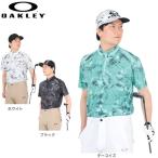 オークリー(OAKLEY)(メンズ)ゴルフウェア 半袖 吸汗速乾 DIAGONAL グラフィックシャツ FOA406435