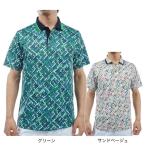トミーヒルフィガー(TOMMY HILFIGER)(メンズ)ゴルフウェア モノグラム 半袖ポロシャツ THMA409