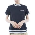 トミー ヒルフィガー ゴルフ(TOMMY HILFIGER GOLF)(レディース)ゴルフウェア ハイテンション 半袖モックシャツ THLA419-NVY