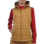 ショッピングHILFIGER トミーヒルフィガーゴルフ（TOMMY HILFIGER GOLF）（レディース）ゴルフウェア アウター 2WAY 防風 ロゴ キルトパテッド ベスト THLA473-MOCA