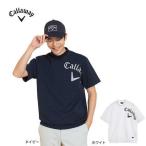 キャロウェイ(CALLAWAY)(メンズ)ゴルフウェア ドットプリント 半袖 モックネックスウェット C25117102