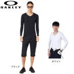 オークリー(OAKLEY)(メンズ)ゴルフウェア インナー 長袖 吸水速乾 接触冷感 ベースレイヤー Vネックベースレイヤー 5.0 FOA407738