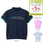 チャンピオン(CHAMPION)(レディース)ゴルフウェア 速乾 半袖 モックネックシャツ CW-BG304