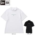 ニューエラ(NEW ERA)(レディース)ゴルフウェア 半袖 ミッドネック Tシャツ 14391432 14391433