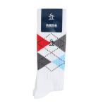  Munsingwear одежда (MUNSINGWEAR)( мужской ) Crew длина a-ga il рисунок носки MG5SSO06M WH00