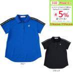 ルコックスポルティフ(lecoqsportif)(レディース)ゴルフウェア 吸汗速乾 Aラインシルエット 半袖シャツ LG5SHS06L