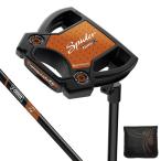 テーラーメイド(TAYLORMADE)(メンズ)スパイダーツアーX クランクネック ブラック パター(ロフト3度)KBS BLACK STEPLESS STEEL SHAFT