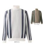  Fidra (FIDRA)( мужской ) Golf одежда деформация полоса mok шея вязаный FD5UTJ16