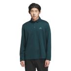 ショッピングモノグラム アディダス（adidas）（メンズ）ゴルフウェア モノグラム長袖ポロシャツ JVV03-JN1233 DGRN