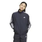 アディダス（adidas）（レディース）スリーストライプス ルーズフィット ウインドブレーカー ジャケット QB062-KA0948